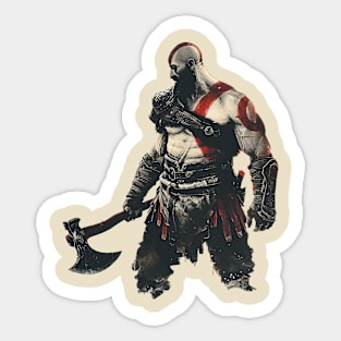 kratos Sticker